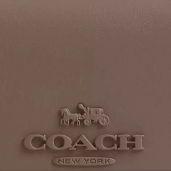 Coach Dark Stone Micro Wallet Trifold NWT - Picture 7 of 7